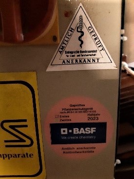 Beiz-TÜV-Prüfung