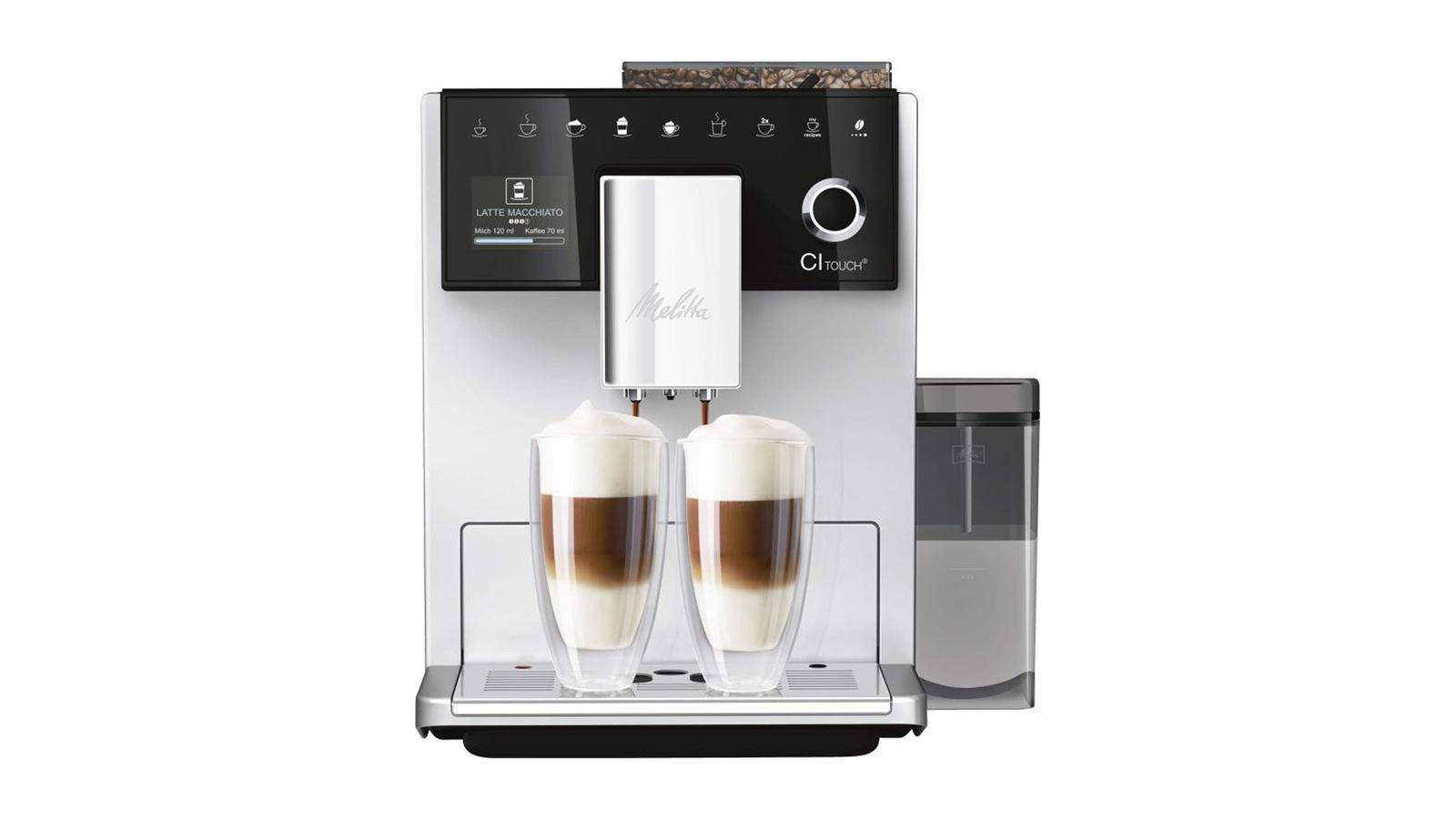 Melitta Kaffeevollautomat "CAFFEO CI TOUCH", silver