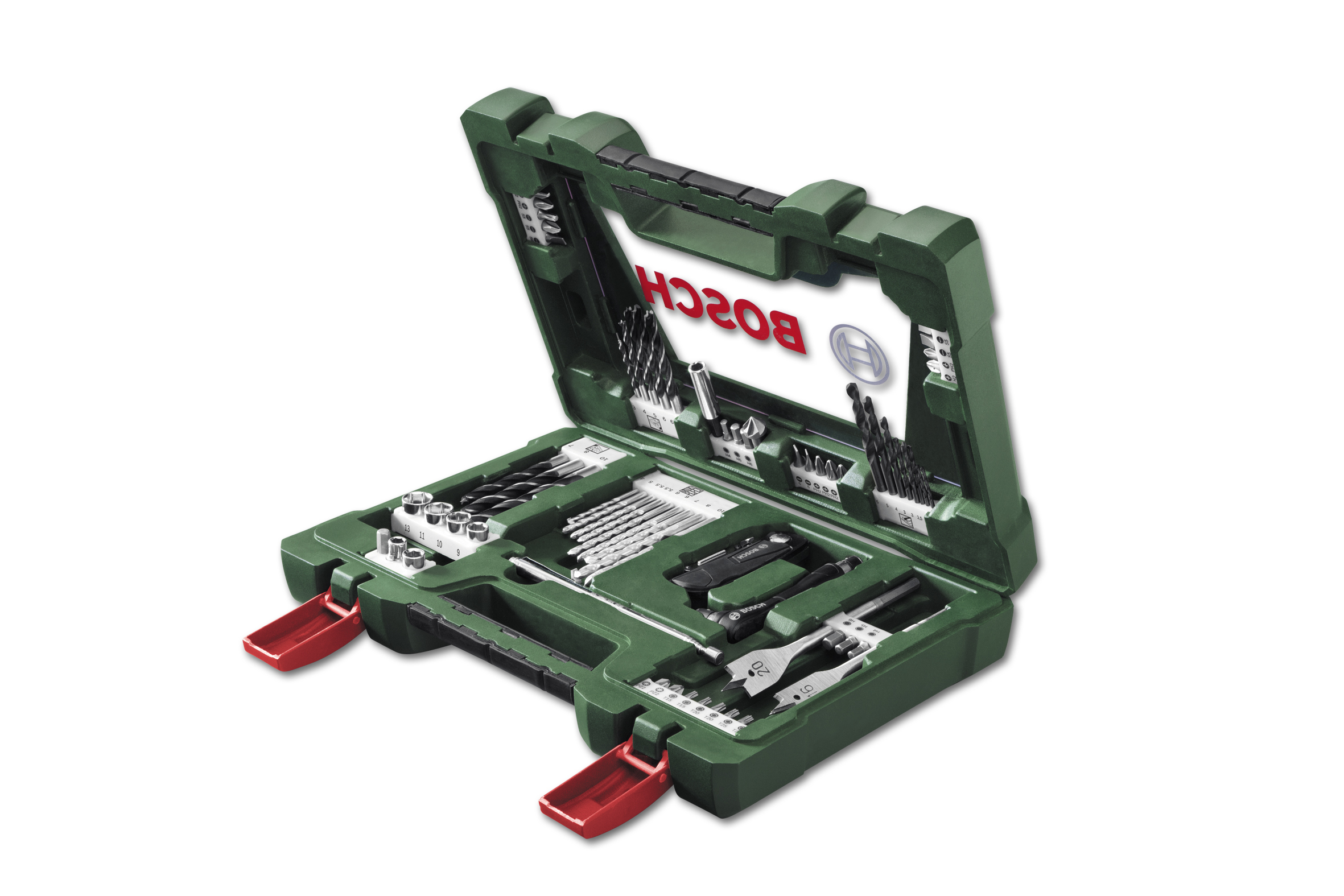 BOSCH Bohrer- und Bit-Set "V-Line", 68-tlg.