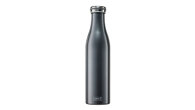 Lurch Isolierflasche grau
